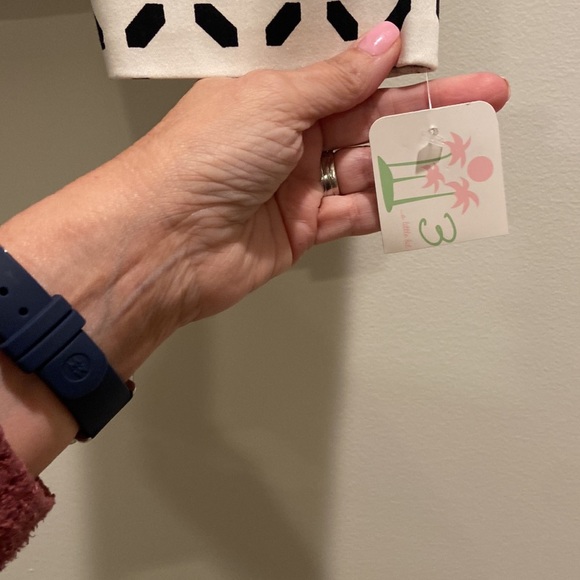 3 Sisters Black/Cream/Magenta Jacket with Floral Pattern and Shapes sz. PL - Picture 4 of 7